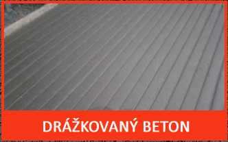 DRÁŽKOVANÝ BETON